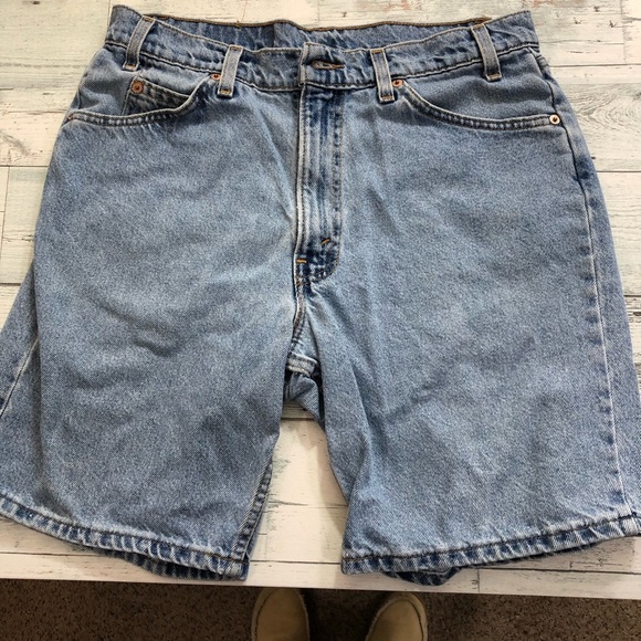 Levi's Light Blue Jean Shorts Orange Tag for Men - Picture 2 of 7